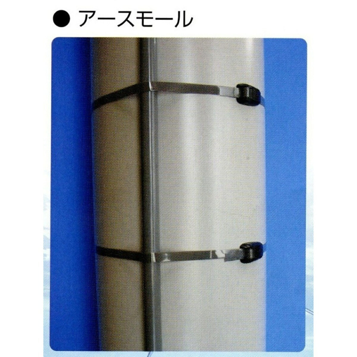 【スピード発送】プラスチックベルト 標識版 電柱 PLB-109 日本製 yh233