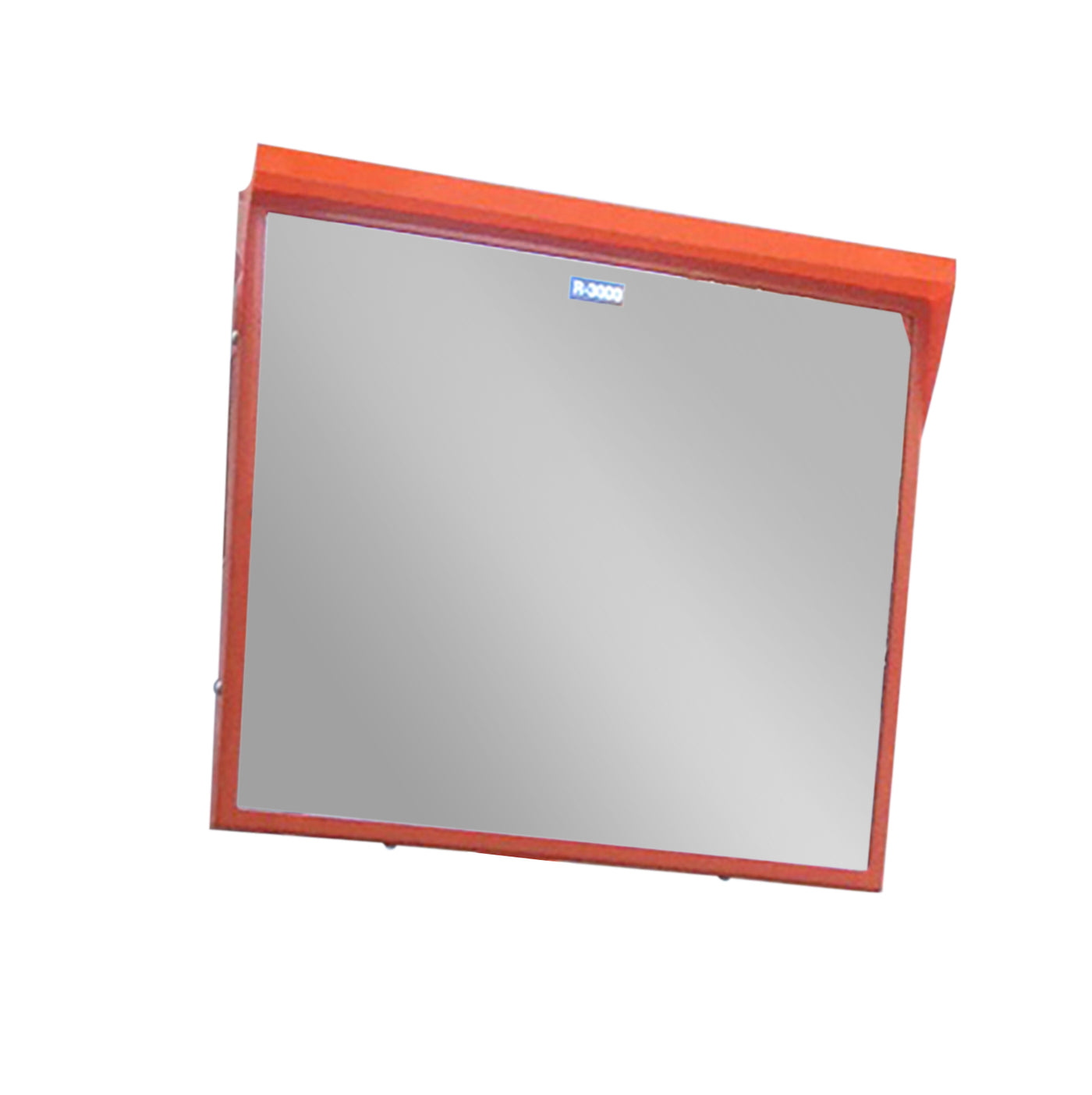 カーブミラー アクリル製 角型 450×600 道路反射鏡 オレンジ 茶 白 グレー 黒 yh188 – ホップ産業