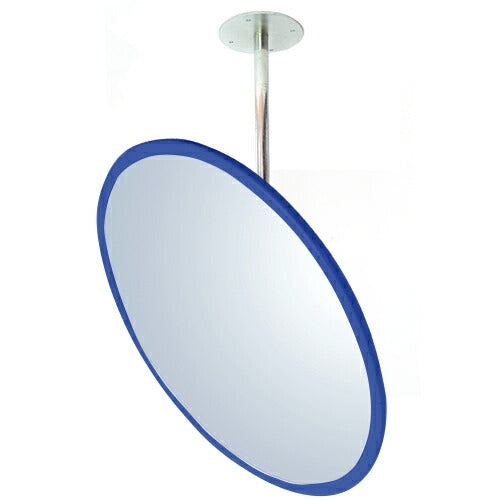 【スピード発送】カーブミラー 室内 防犯ミラー 丸型 310φ 固定アーム 固定タイプ 防犯 屋内 店舗 工場 倉庫 万引き イタズラ 防止 防犯グッズ 盗難防止 業務用 アクリル製 /グレー/白/青/ 日本製 yh041