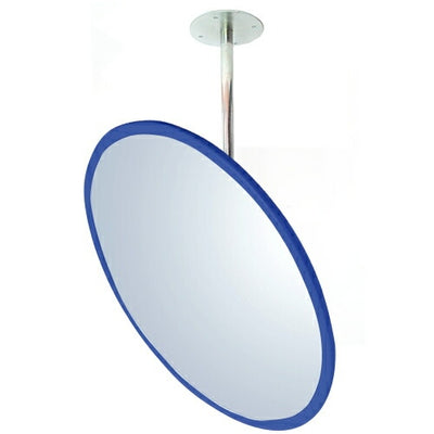 【スピード発送】カーブミラー 室内 防犯ミラー 丸型 310φ 固定アーム 固定タイプ 防犯 屋内 店舗 工場 倉庫 万引き イタズラ 防止 防犯グッズ 盗難防止 業務用 アクリル製 /グレー/白/青/ 日本製 yh041