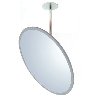 【スピード発送】カーブミラー 室内 防犯ミラー 丸型 310φ 固定アーム 固定タイプ 防犯 屋内 店舗 工場 倉庫 万引き イタズラ 防止 防犯グッズ 盗難防止 業務用 アクリル製 /グレー/白/青/ 日本製 yh041