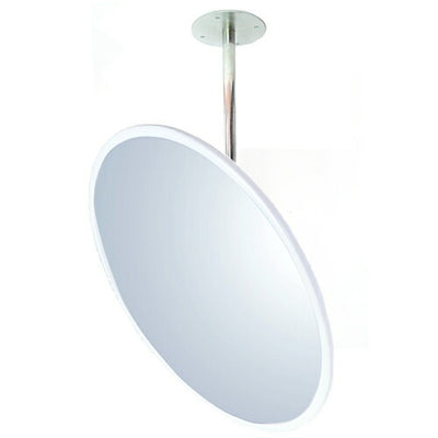 【スピード発送】カーブミラー 室内 防犯ミラー 丸型 310φ 固定アーム 固定タイプ 防犯 屋内 店舗 工場 倉庫 万引き イタズラ 防止 防犯グッズ 盗難防止 業務用 アクリル製 /グレー/白/青/ 日本製 yh041