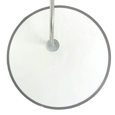 【スピード発送】カーブミラー 室内 防犯ミラー 丸型 440φ マグネット式 フレキシブル アーム フレキ /グレー/白/青/ アクリル製 防犯 屋内 店舗 万引き イタズラ 防止 防犯グッズ 盗難防止 業務用 日本製 yh045