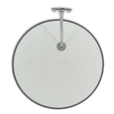 【スピード発送】【 お得な3個セットあり 】 カーブミラー 室内 防犯ミラー 丸型 550φ フレキシブル アーム フレキ ビス止め 防犯 屋内 天井 壁面 店舗 万引き イタズラ 防止 防犯グッズ 盗難防止 業務用 アクリル製 /グレー/白/青/日本製 yh047