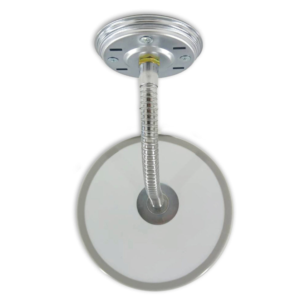 【スピード発送】カーブミラー 室内 防犯ミラー 丸型 210φ フレキシブル アーム フレキ ビス止め 防犯 屋内 天井 壁面 店舗 万引き イタズラ 防止 防犯グッズ 盗難防止 業務用 アクリル製 日本製 屋内用 鏡 ミラー 店舗 死角 監視 防犯対策 カーブミラー 20cm yh1065