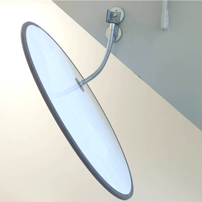 【スピード発送】カーブミラー 室内 防犯ミラー 丸型 550φ 大型 マグネット式 フレキシブル アーム フレキ /グレー/白/青/ アクリル製 防犯 屋内 店舗 万引き イタズラ 防止 防犯グッズ 盗難防止 業務用 日本製 yh1291