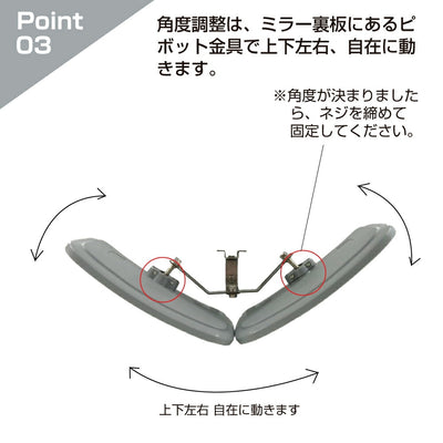 【スピード発送】ガレージミラー カーブミラー 2面鏡タイプ 壁付け 壁面 金具 ステンレス製 さびない グレー 角型 320×175mm 取付金具付き ガラス製 ミラー 鏡 日本製 駐車場 車庫 ツイン 家庭用 安全 防犯対策 簡単設置 HTS-20S yh1434
