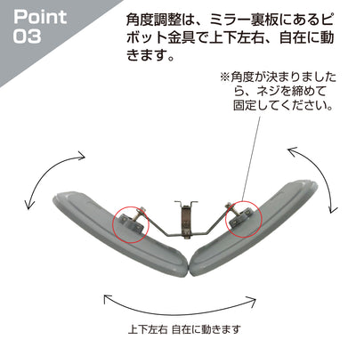 【スピード発送】ガレージミラー カーブミラー 2面鏡タイプ 金具 ステンレス製 さびない グレー 角型 320×175mm ベルト取付式 ステンレスベルト 40cm / 120cm 金具付 ガラス製 ミラー 鏡 日本製 yh1480