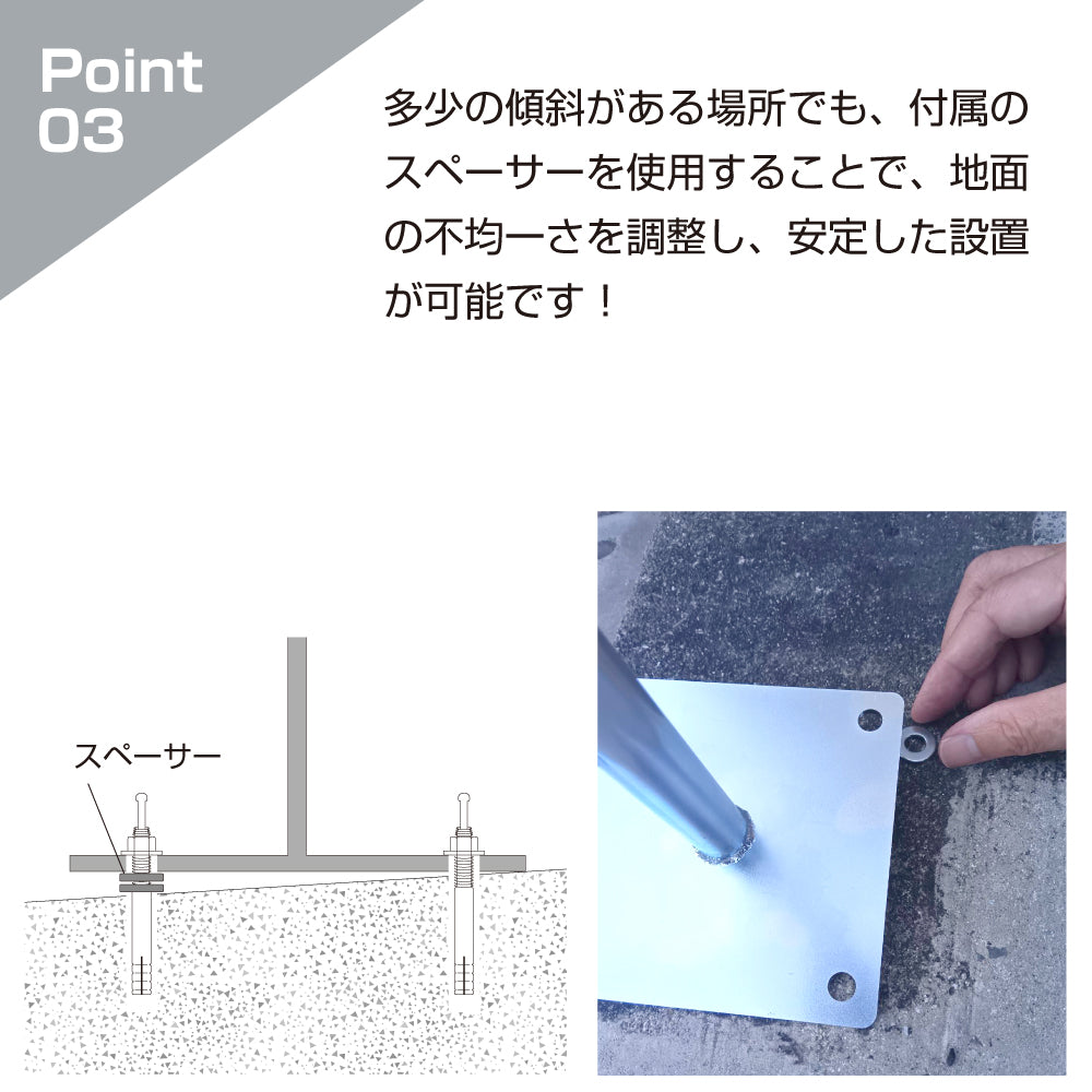ガレージミラー 小型 家庭用 ツインミラー 角型 175×150mm 二面鏡 黒 簡易 自立式 自立型 スタンド 支柱 ポール アンカー 付属 固定 高さ1210ｍｍ 径19φ 取付金具付 ガラス製ミラー 日本製 yh1510