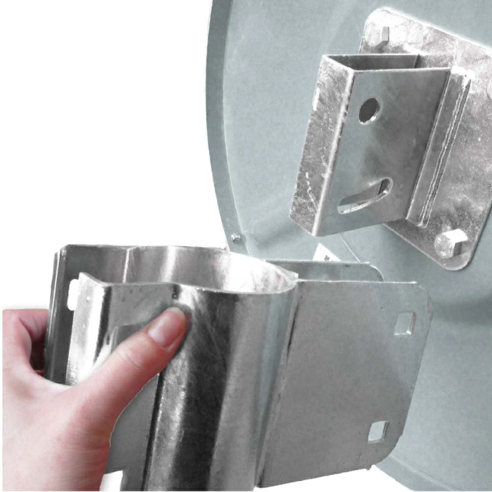 カーブミラー  安全ミラー アクリル製 丸型 600φ 道路反射鏡 オレンジ 茶 白 グレー 黒 車庫 出入口 yh164