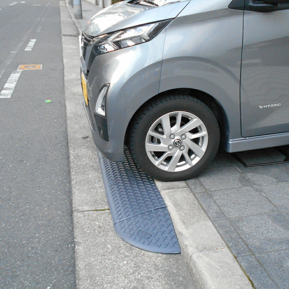 段差プレート 段差スロープ 段差スロープ 段差プレート 全幅1800mm × 高さ90mm 標準2個+コーナー2