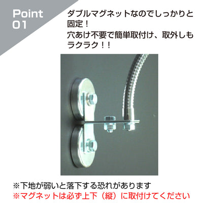 【スピード発送】ガレージミラー 家庭用 丸型 310φ フレキ マグネット式 取付け簡単 取付金具付き ガラス製ミラー カーブミラー 駐車場ミラー 安全確保 安全確認 車庫入れ 防犯ミラー 店舗 屋内 死角 出入口 防犯 日本製 yh566