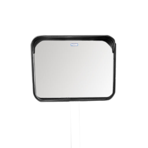 カーブミラー ステンレス製ミラー 角型 600×800 道路反射鏡 オレンジ