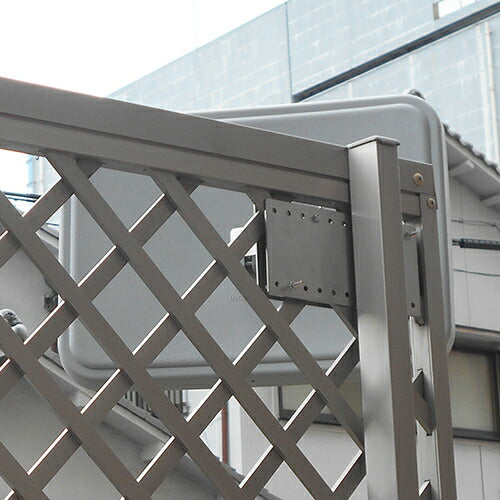 【スピード発送】ガレージミラー 角型 390㎜×290㎜ フェンス挟み込み 取付金具付き ガラス製ミラー 日本製 yh1125