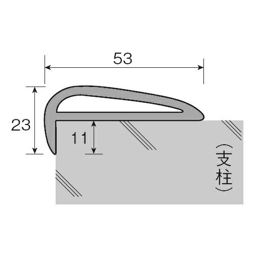 【スピード発送】コーナーガード 簡易・片面タイプ CG-Fイエロー 日本製 yh129